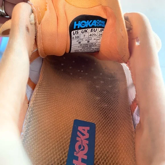 Hoka Women's Rincon 3 Ombre Running Mesh Trainer Shoes - Picture 8 of 8